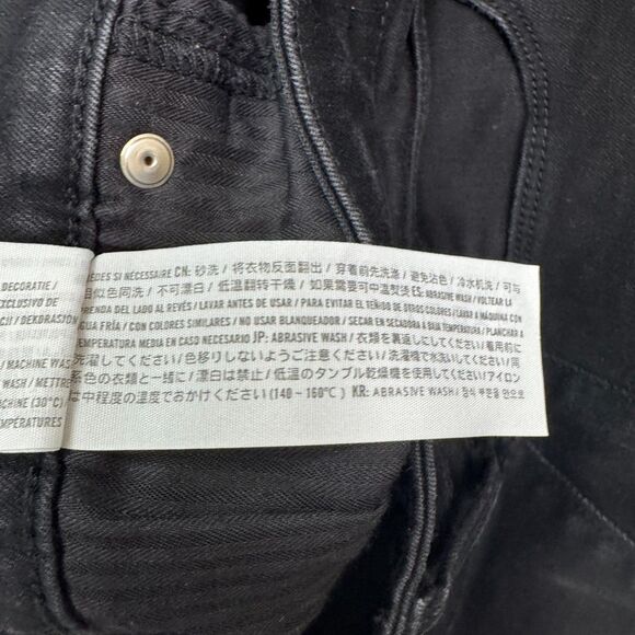 Abercrombie & Fitch Simone High Rise Super Skinny Denim Jeans Womens 28/6s Black - Picture 11 of 16